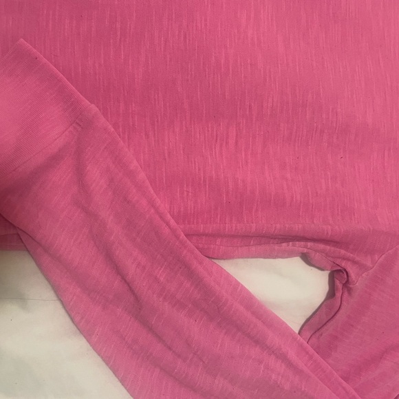 EUC Victoria’s Secret PINK! Neon pink long sleeve tee in S - Picture 12 of 16